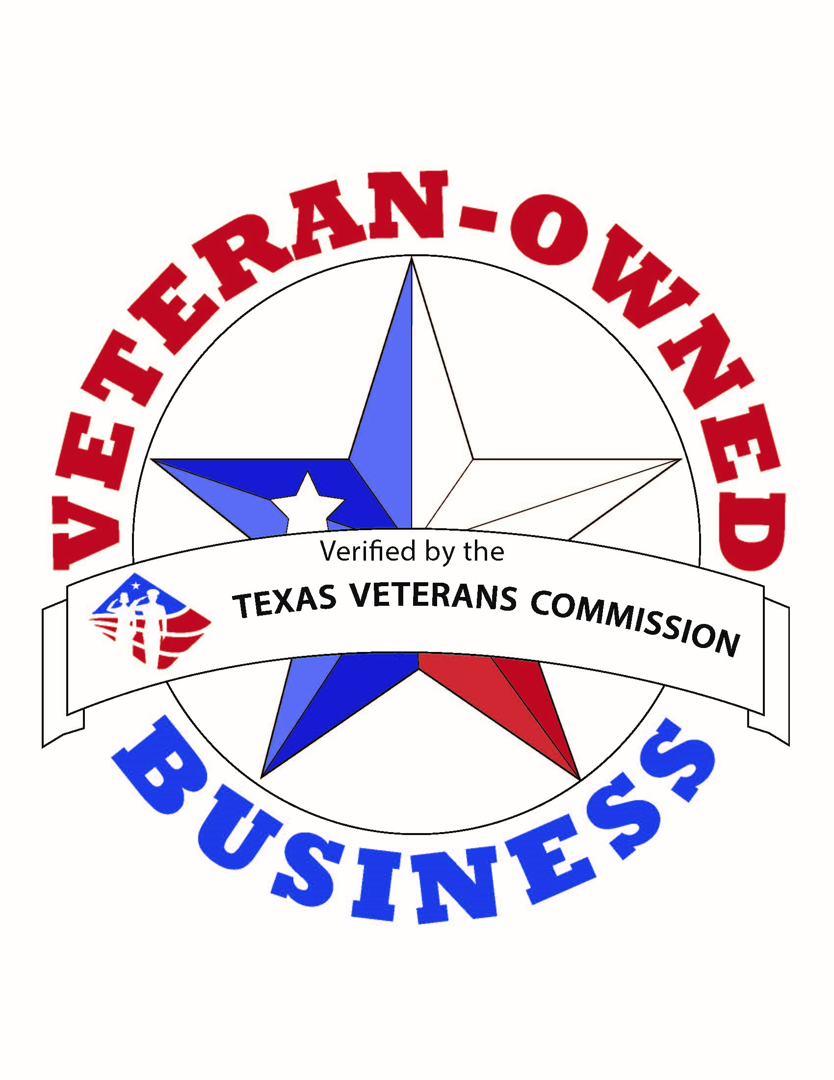 Veteran-Owned Business — Verified by the Texas Veterans Commission